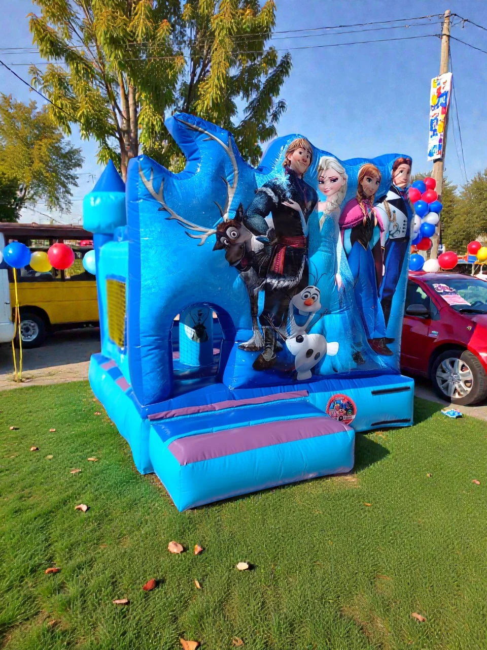 Inflable Castillo Frozen 